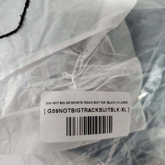 G59 Not Big On Sports Track Suit Top Jacket Men Size XL NWT $uicideboy$ Full Zip - Picture 14 of 16